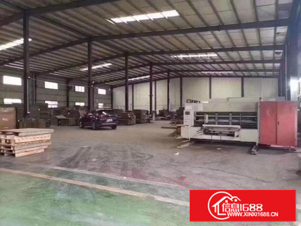 5月搬走，本厂有阁楼，办公室空地大，十几米大货车可进。