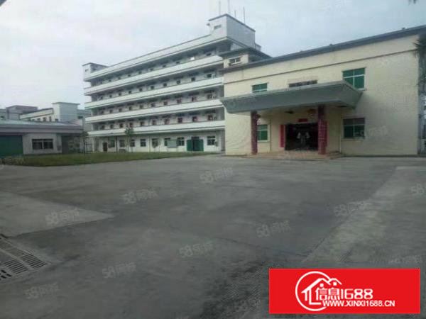 新出标准独院厂房3层4500方，有办公楼和宿舍，水电齐全