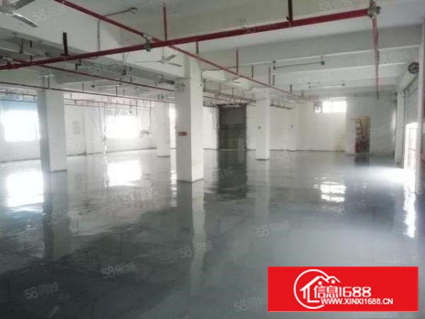 特价厂房出租！西乡，臣田工业区楼上870平全新地坪漆厂房仓库