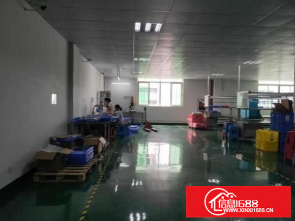 荷城罗秀村1楼760平带装修厂房出租，配电大