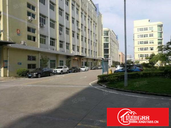 坪山坑梓龙田新出工业区精装修一二楼各1200平米厂房出租