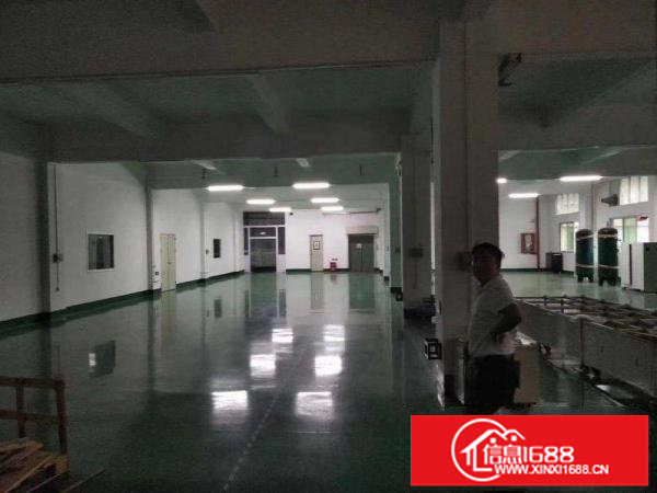 出租龙岗区横岗沙荷路楼上厂房800平带精装