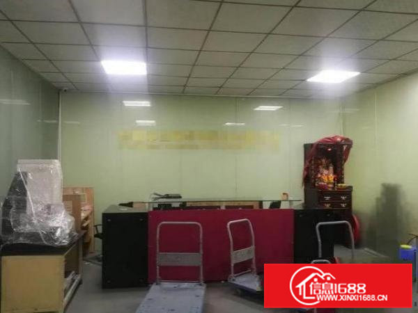 石排水贝村楼上精装修400平出租，带前台吊顶地坪漆