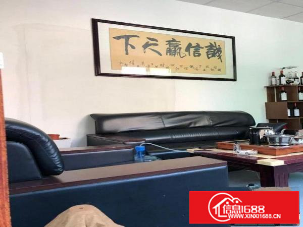 165平隔好前台办公室 仓库带装修、配空调家私