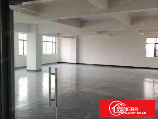 长安宵边全新厂房精装修仅18元每平方，地坪漆玻璃隔间水电到位