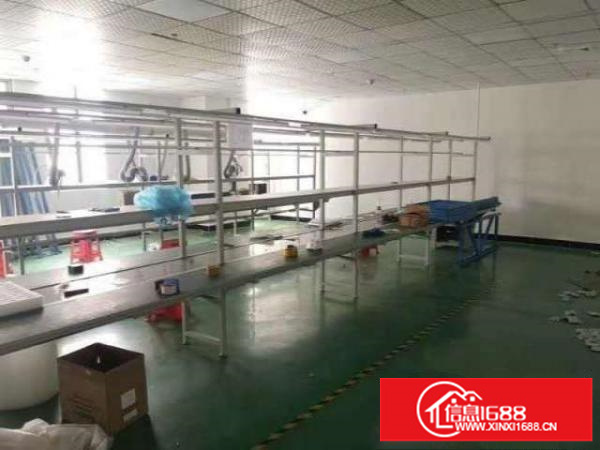 沙井后亭地铁口边750平米，带装修无转让费厂房出租