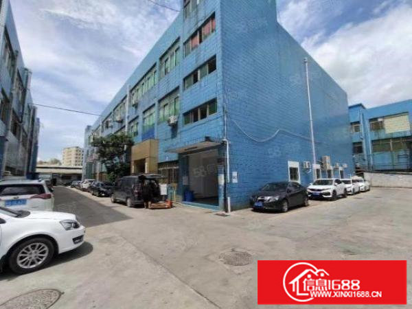 观澜福民新出楼上豪华装修厂房1233平，园区空地大，面积实在