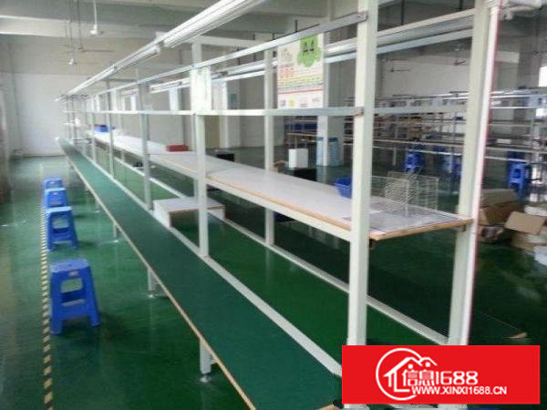 出租龙岗区横岗松柏楼上厂房1200平方带精装修