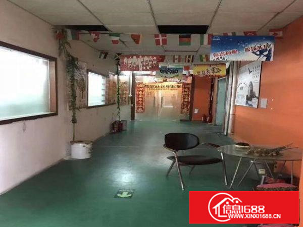 新出楼上550平精装修厂房