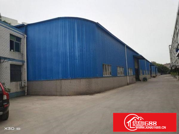 大岭山单一层钢结构1100平米厂房招租，滴8米，可办环坪