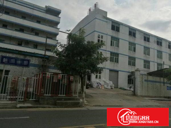 平湖宝莱工业区二三楼1280平方厂房招租，好招工