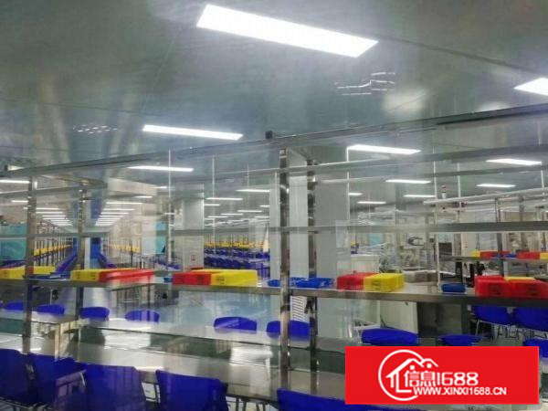 长安镇沙头新出豪华无尘车间厂房3楼3200平方火爆招租可分租