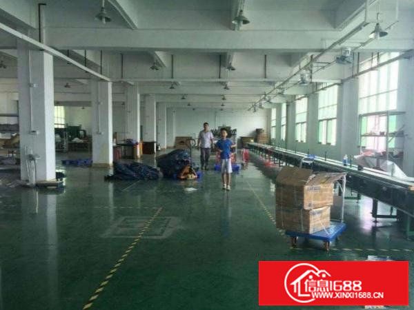 出租龙岗区平湖楼上1500平方米精装修厂房