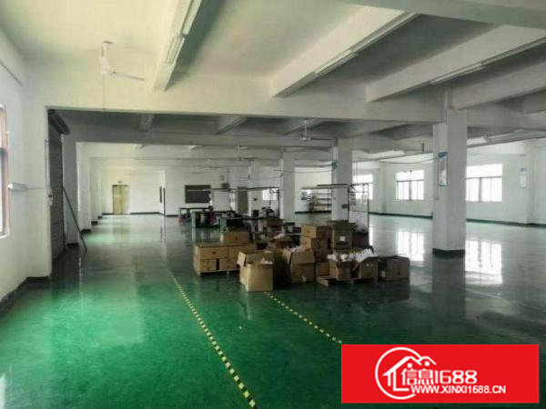 坂田五和二楼厂房1000平方，无公摊，可分租