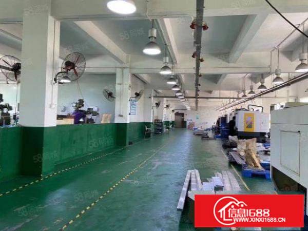 清溪镇三中新出一楼1350平带牛角厂房低价出租