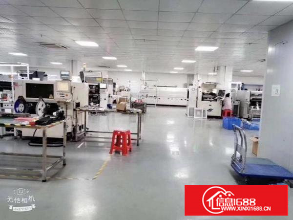 塘厦凤凰岗楼上洁净车间600平米出租，价格好谈，水电主线到车