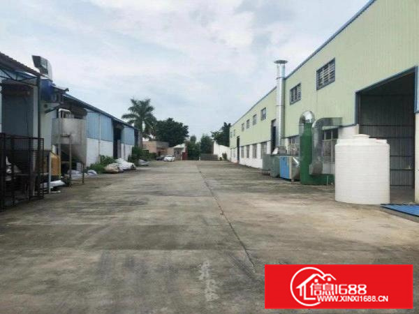 石湾独门独院钢构厂房出租，面积1500平方，证件齐全，有红本