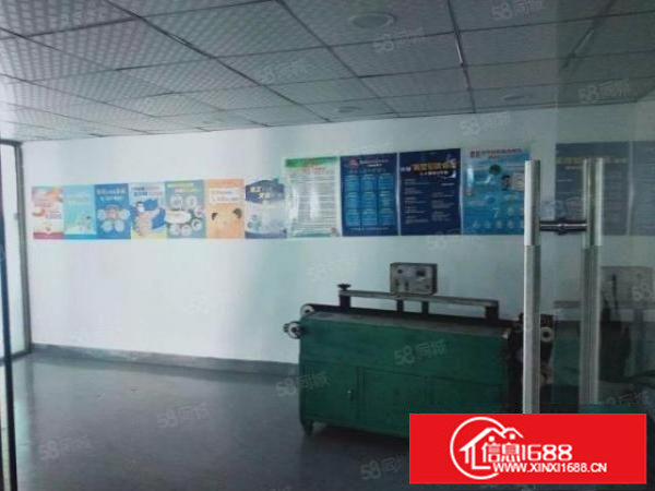 松元新出楼上精装修厂房695平，无转让费，行业不限