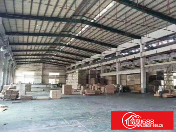 清溪新出单一层钢构带卸货平台，空地大21米货车可掉头