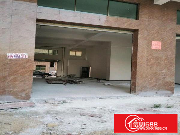 常平漱新工业区一楼二楼厂房招租一共330平