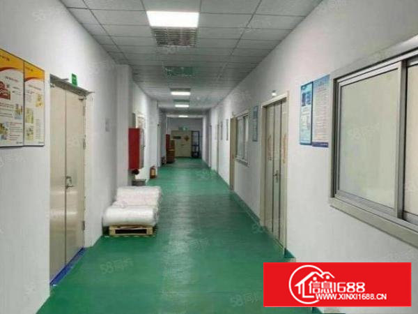 固戍大型花园式工业区2楼1150带精装修厂房出租