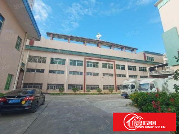 林村靠莲湖独栋两层4000平，形象好空地超大，面积实在