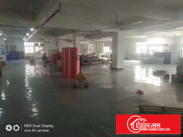 清溪镇大型工业园楼上1500平方厂房出租环，可办环评易招工。