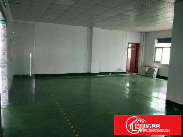 龙岗中心城新出原房东标准厂房520平方带装修出租/可分租