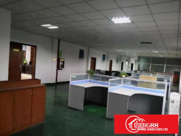 沥林主干道旁工业园内楼上800平带豪华装修厂房出租