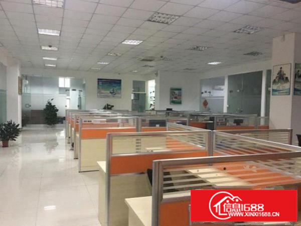 横岗华侨新村原房东楼上1200平方豪华装修厂房出租，面积实在