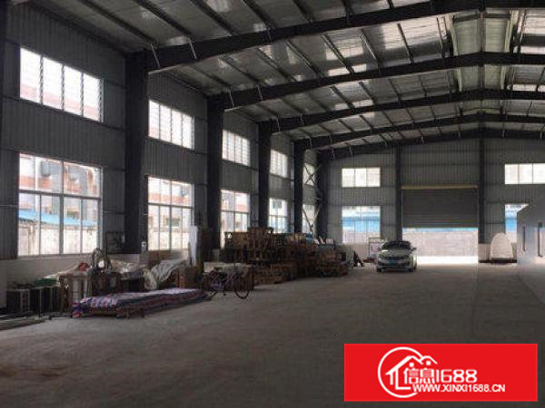 常平金美独院单一层钢构厂房1300平有大面积空地