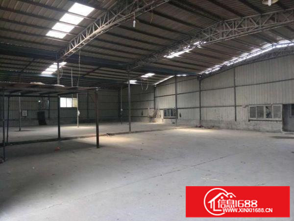 桥头镇工业新出原房东钢构厂房单一层1600平方出租