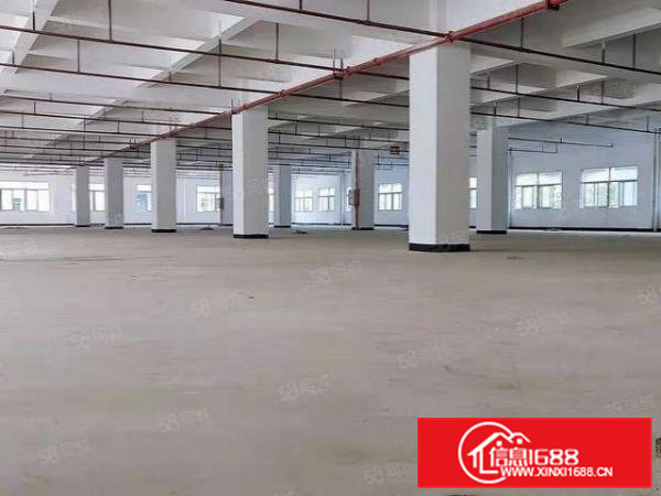 一楼五米高标准厂房出租，500平米两个进出口方便进出货