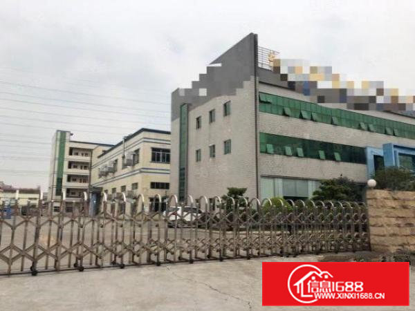 横沥镇高速出口原房东两层独院1万平出租，一楼7.5米高