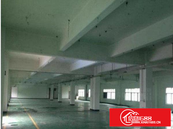 平湖上木古工业区楼上1500平米标准厂房出租带装修