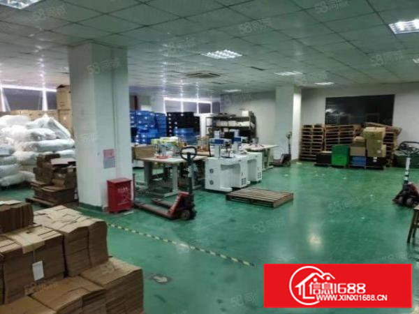 塘厦大坪工业区新出楼上1200平方标准厂房出租，带地坪漆