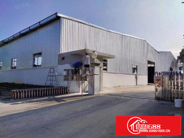 合同可签十年，新出单一层高九米钢结构厂房。