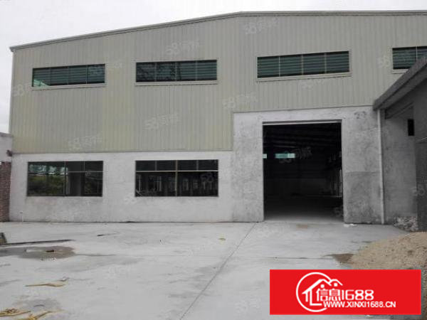 独栋单一层钢结构铁皮厂房1500平方米招租