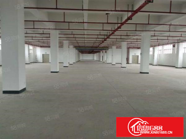 物流推荐平湖良白路楼上2千平方带装修标准原房东红本厂房出租