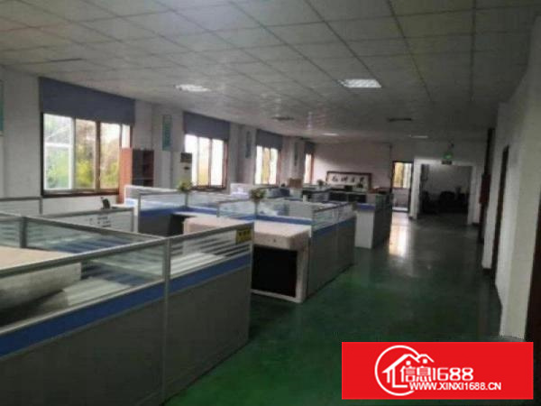 沥林主干道旁工业园内楼上800平带豪华装修厂房出租