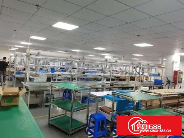 沙井黄埔东环路厂房精装修二楼。可以生产锂电池生