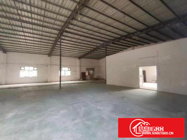 空地大凤岗单一层砖墙到顶钢构厂房出租1800平方带办公室