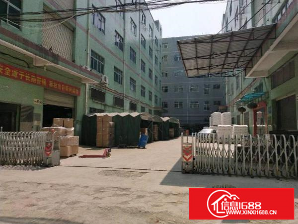 布吉上李朗全新厂房单层1680平米出租可分租