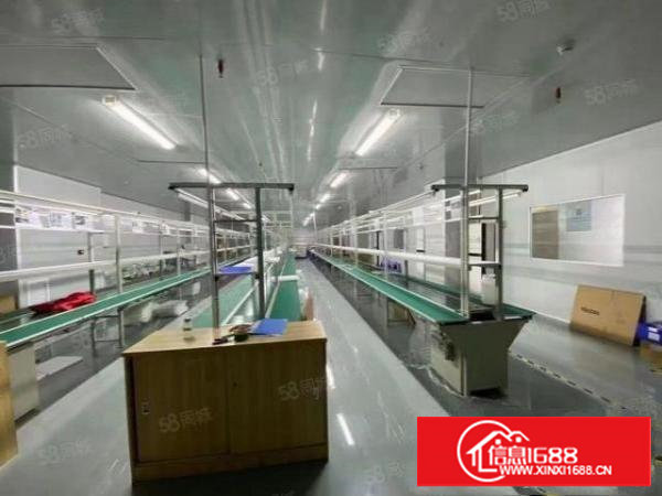 塘厦沙湖靠深圳楼上厂房，现成无尘车间1200平，无转让费出租