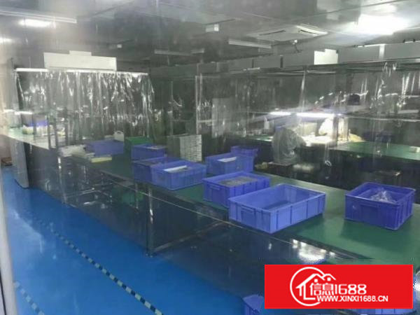 塘厦桥陇新空出万级无尘车间1300平带豪华装修出租