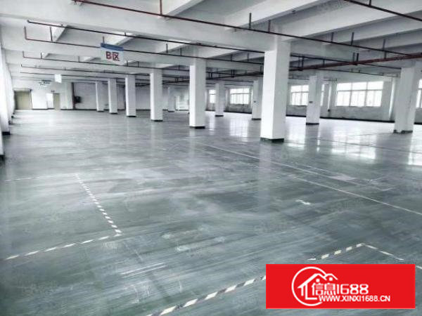 石岩北环路原房东零公摊整层2053平米标准厂房出租