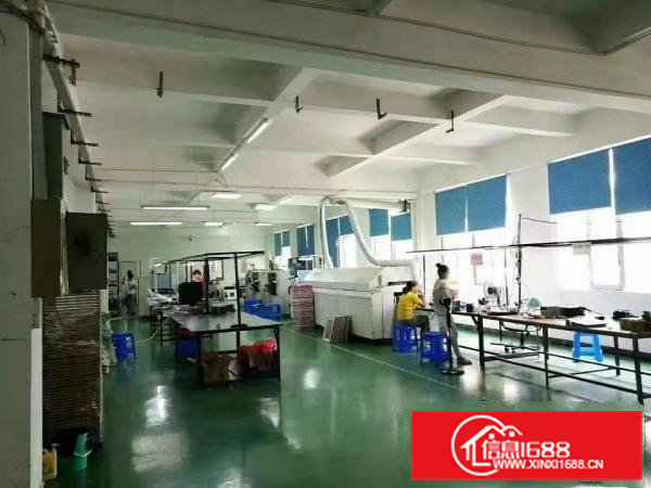 精装修办公室环氧地坪漆水电到位常平金美新出三楼厂房