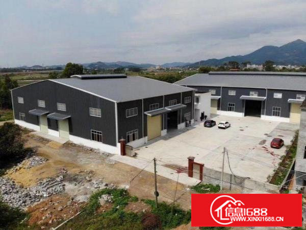 龙岗独门独院单一层880平方钢构厂房整租