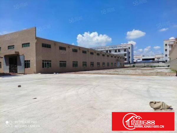 园区砖墙到顶带市政红本厂房出租，形象好