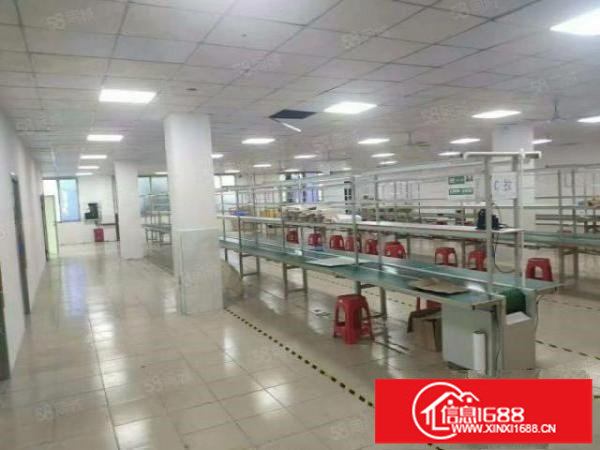 福永塘尾大型工业园区新出二楼650平招租精装修